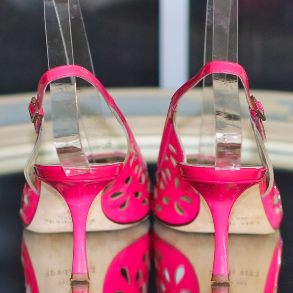 Kate Spade Jacey Cutout Kitten-Heel Slingback - Picture 8 of 8